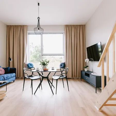 Apartamento Ukiel Park 2 Antresola Przy Plazy Miejskiej I Lesie Olsztyn (Warmian-Masurian)