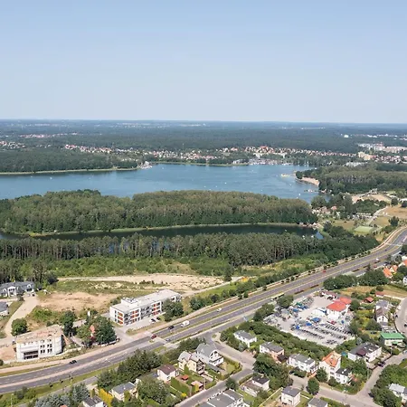 公寓 Ukiel Park 2 Antresola Przy Plazy Miejskiej I Lesie 奥尔什丁